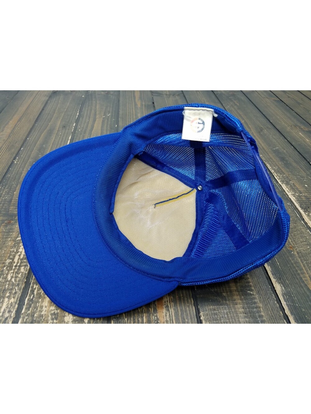Vintage Detroit Lake Southeast of Salem Oregon Rope Trucker Hat Cap Speedway - Picture 6 of 8